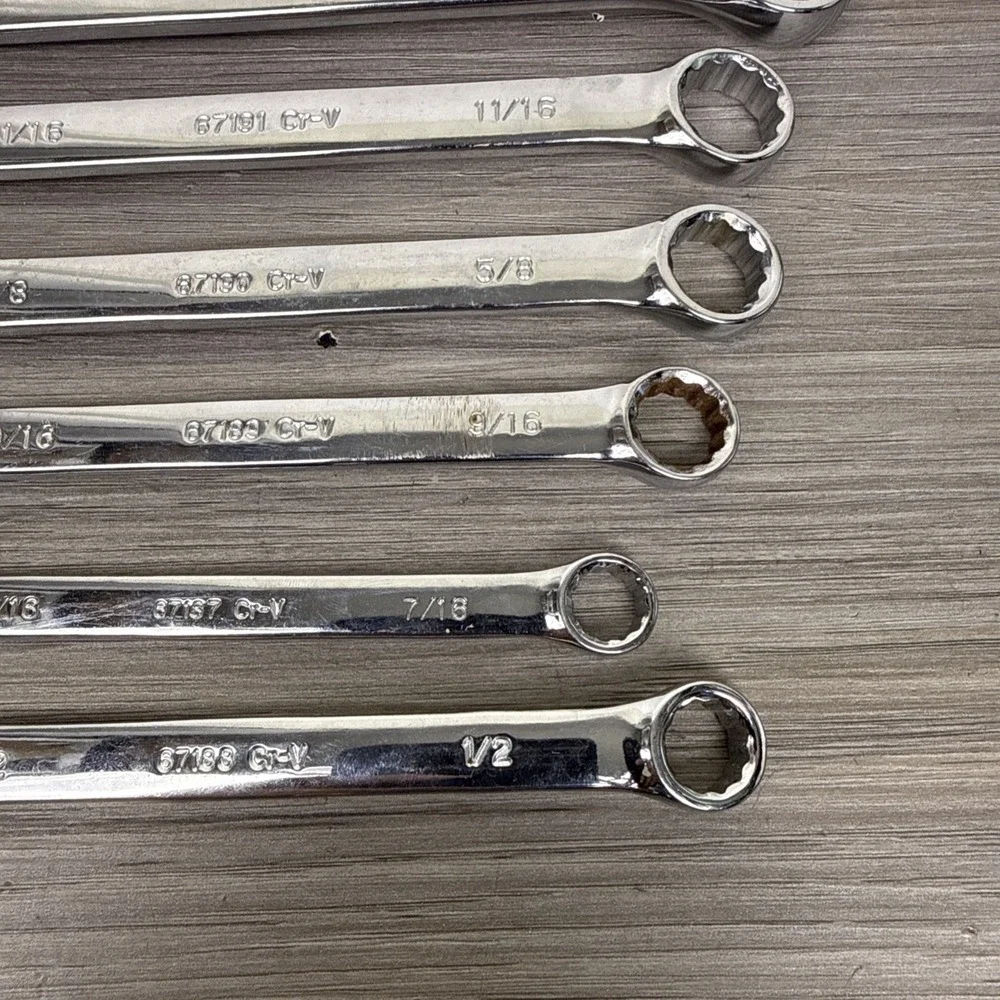 HUSKY TOOLS 7-piece 12-point SAE Combination wrench set 1/2